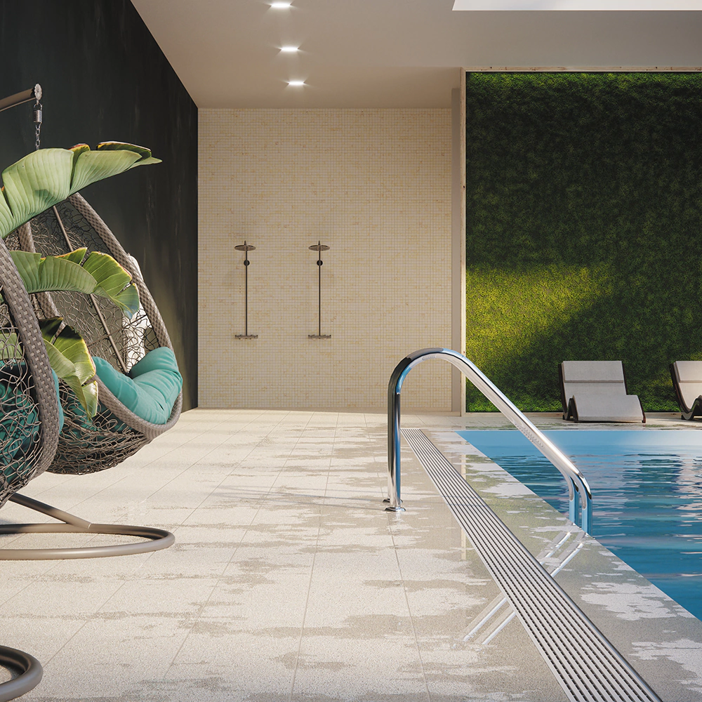 Керамогранит Милтон светло-бежевый матовый 29,8x29,8 см