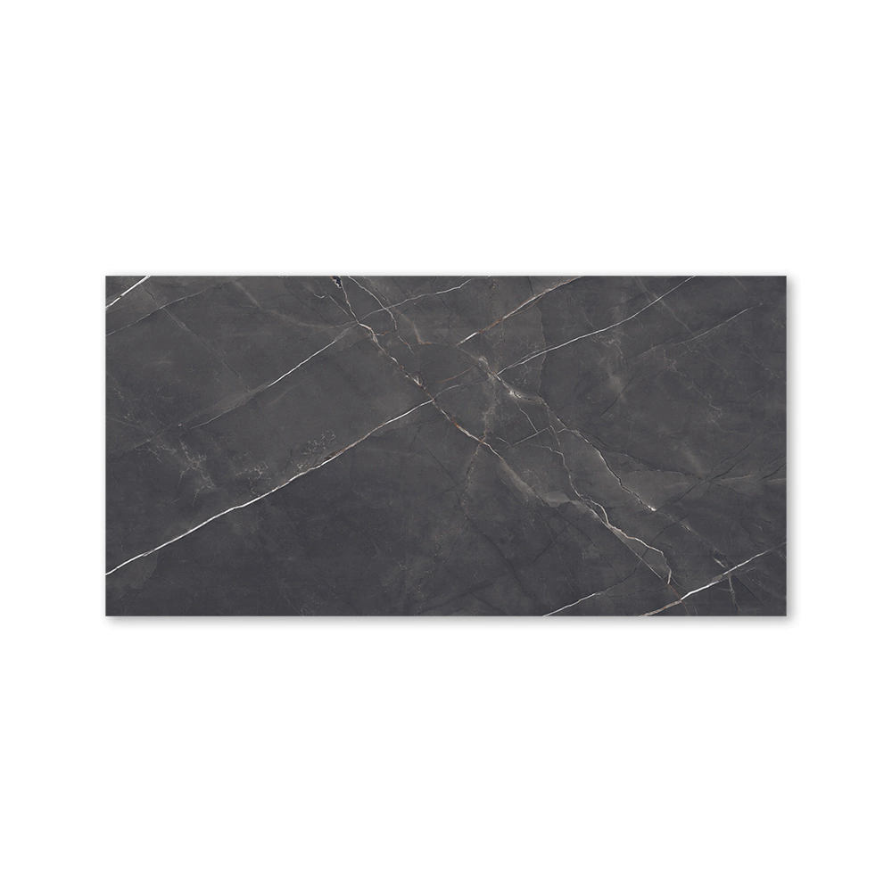 Керамогранит Альфа блэк полированный 60х120 см ректификат