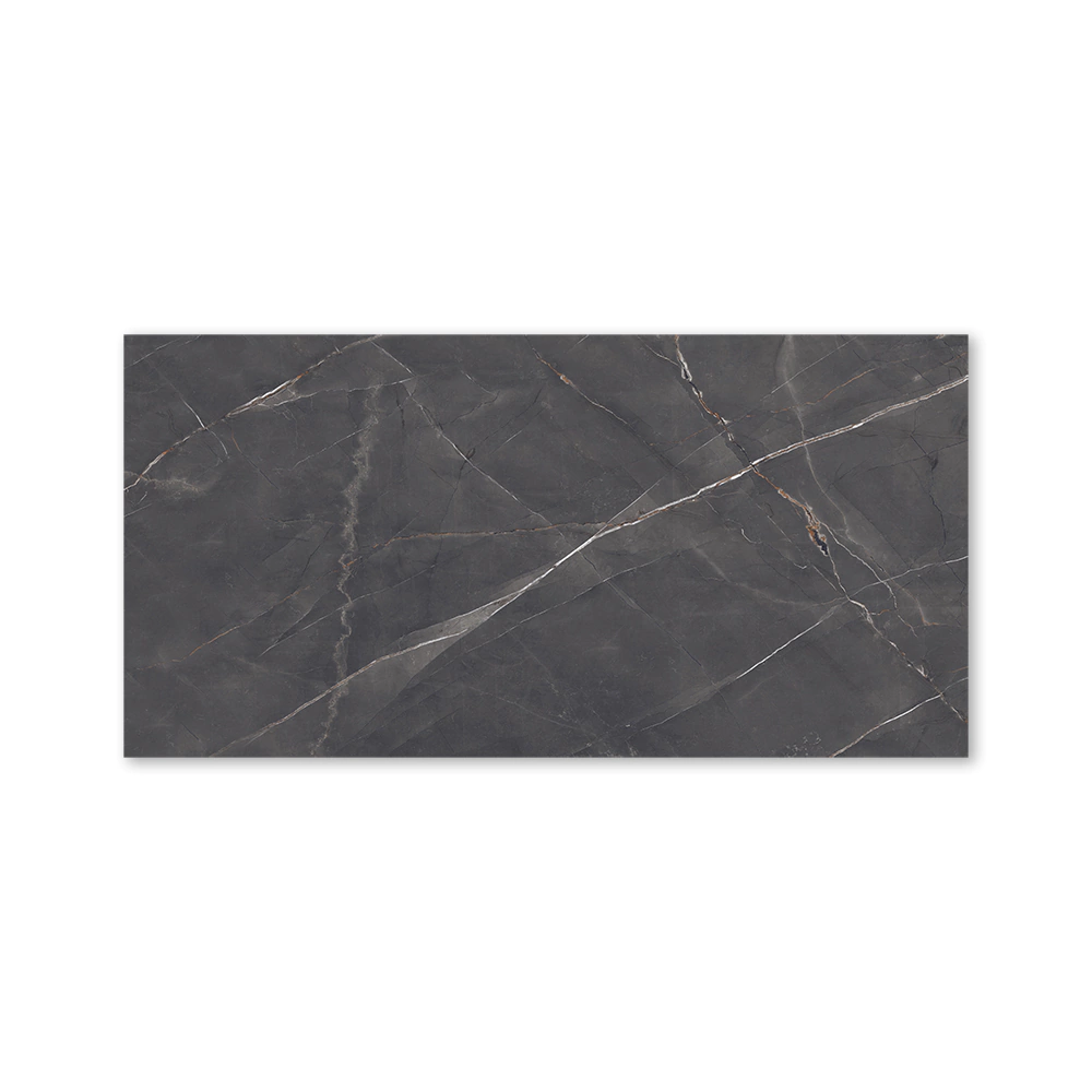 Керамогранит Альфа блэк полированный 60х120 см ректификат