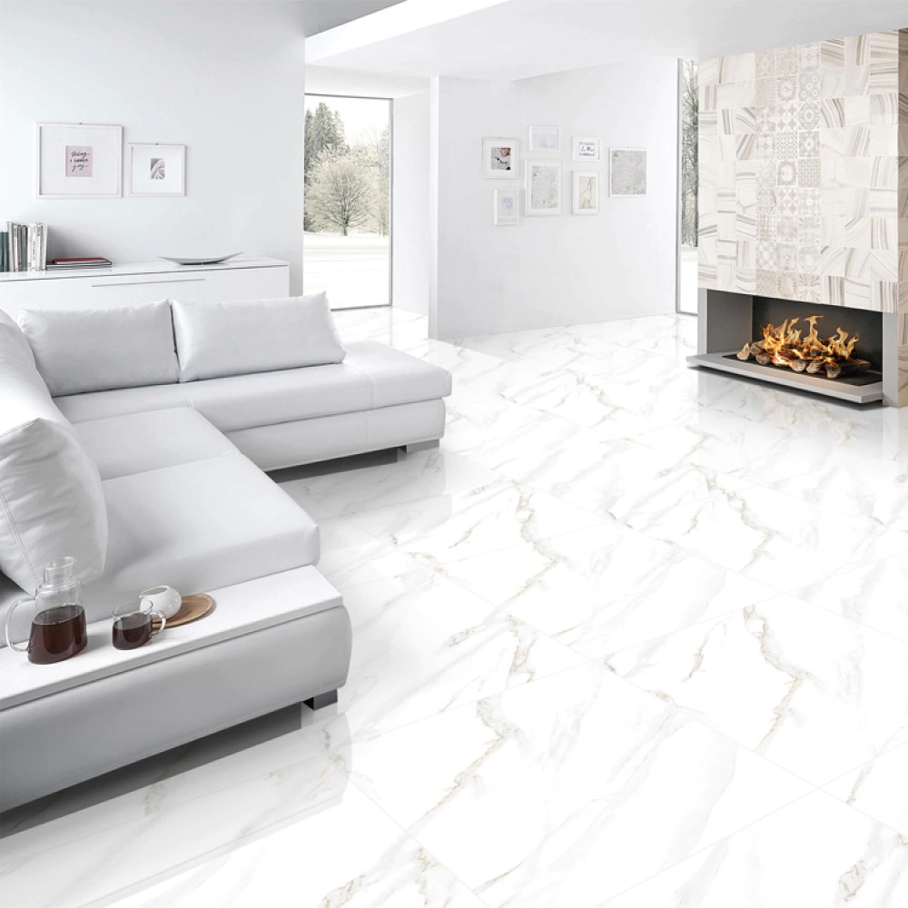 Керамогранит Венета вайт полированный 60х60 см ректификат