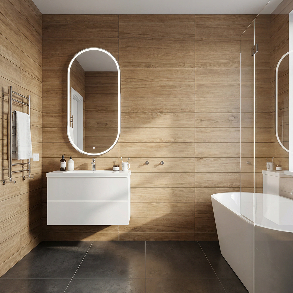 Керамогранит Клэйтон хани матовый 23х120 см