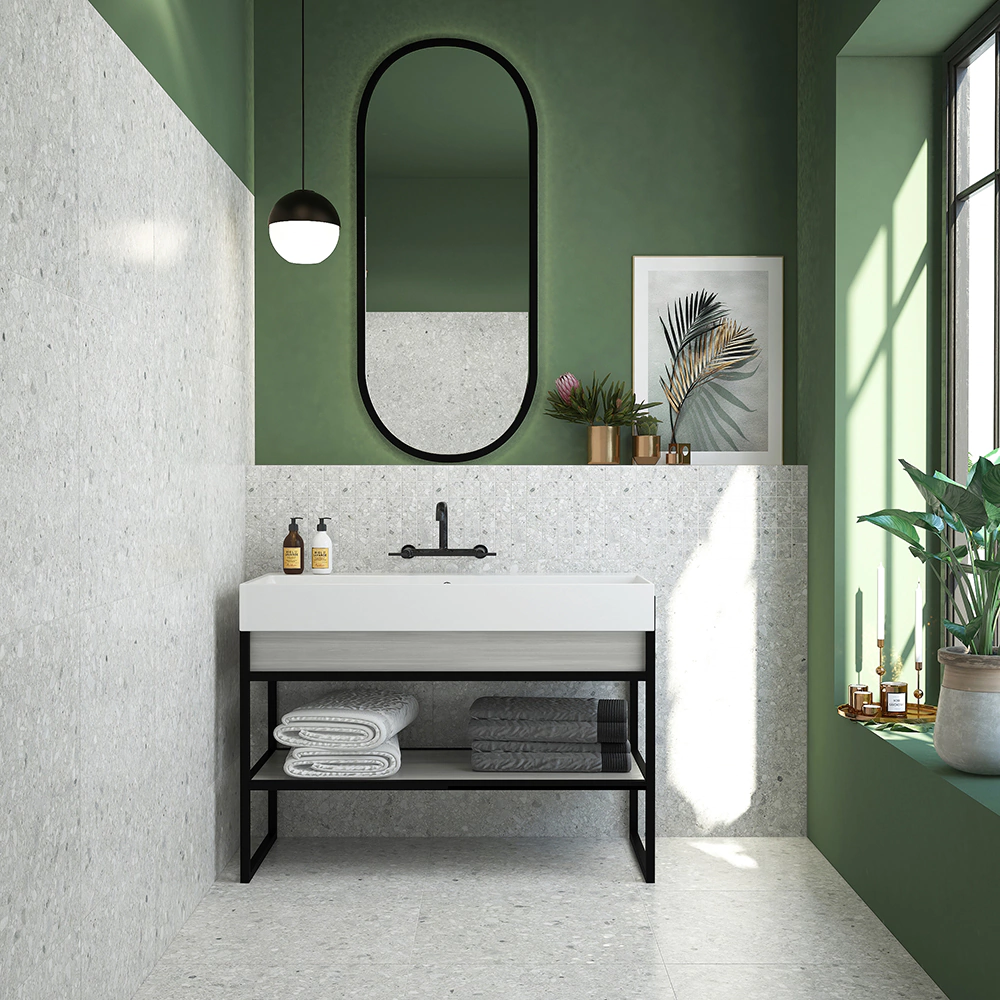 Керамогранит Клемо-Р 1 серый матовый 60х60 см ректификат