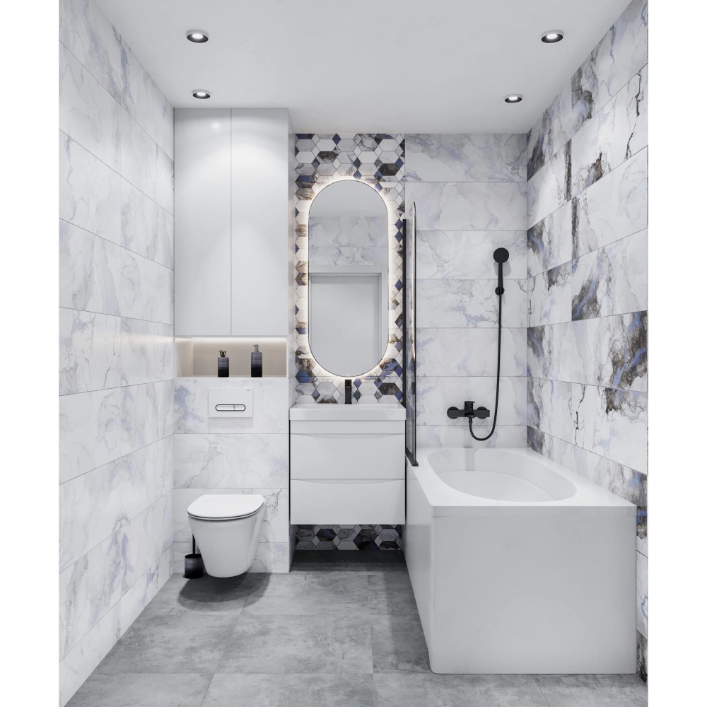 Керамогранит Скрэтч Грис матовый 59,8х59,8 см ректификат