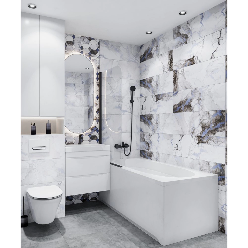 Керамогранит Скрэтч Грис матовый 59,8х59,8 см ректификат