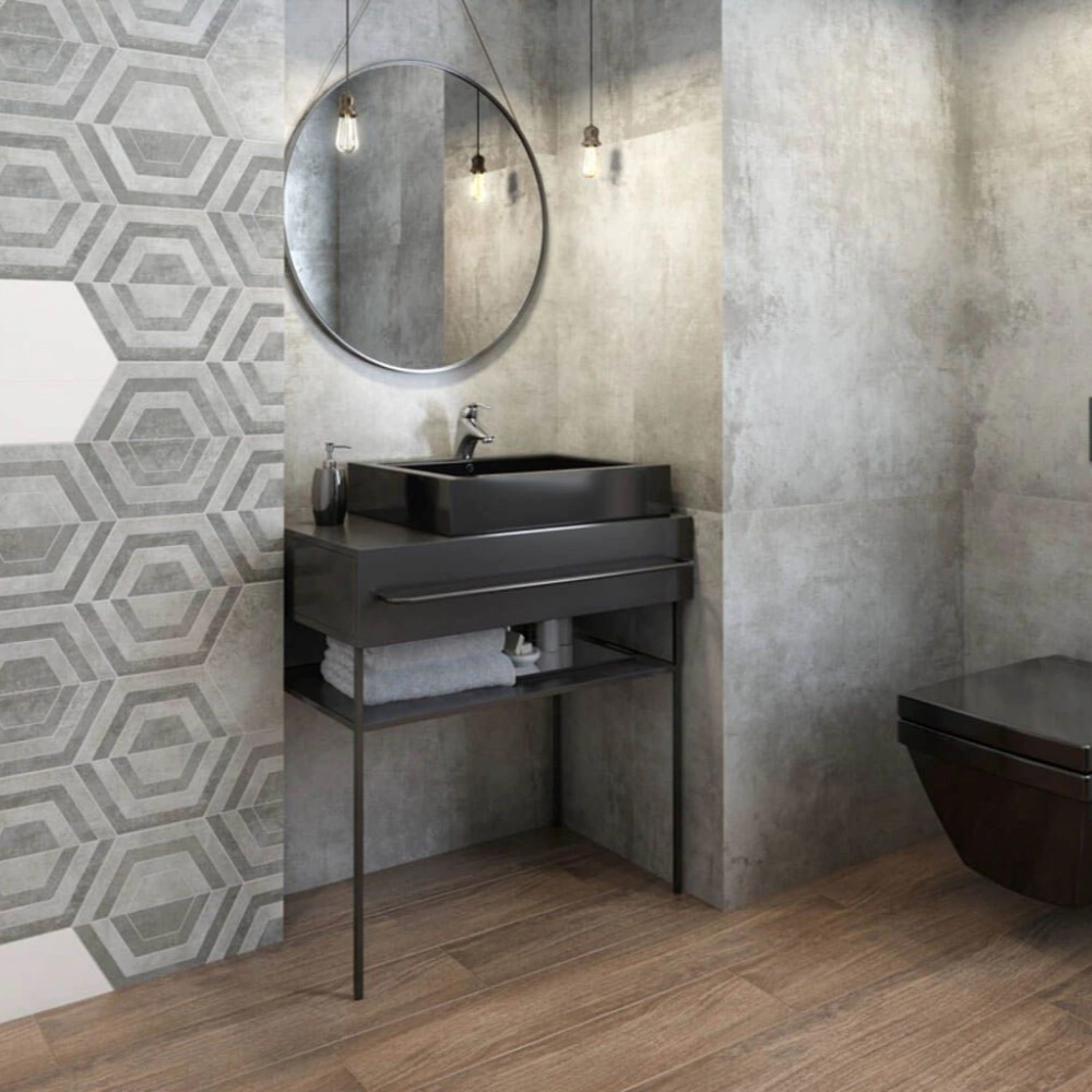 Керамогранит Скрэтч Грис матовый 59,8х59,8 см ректификат