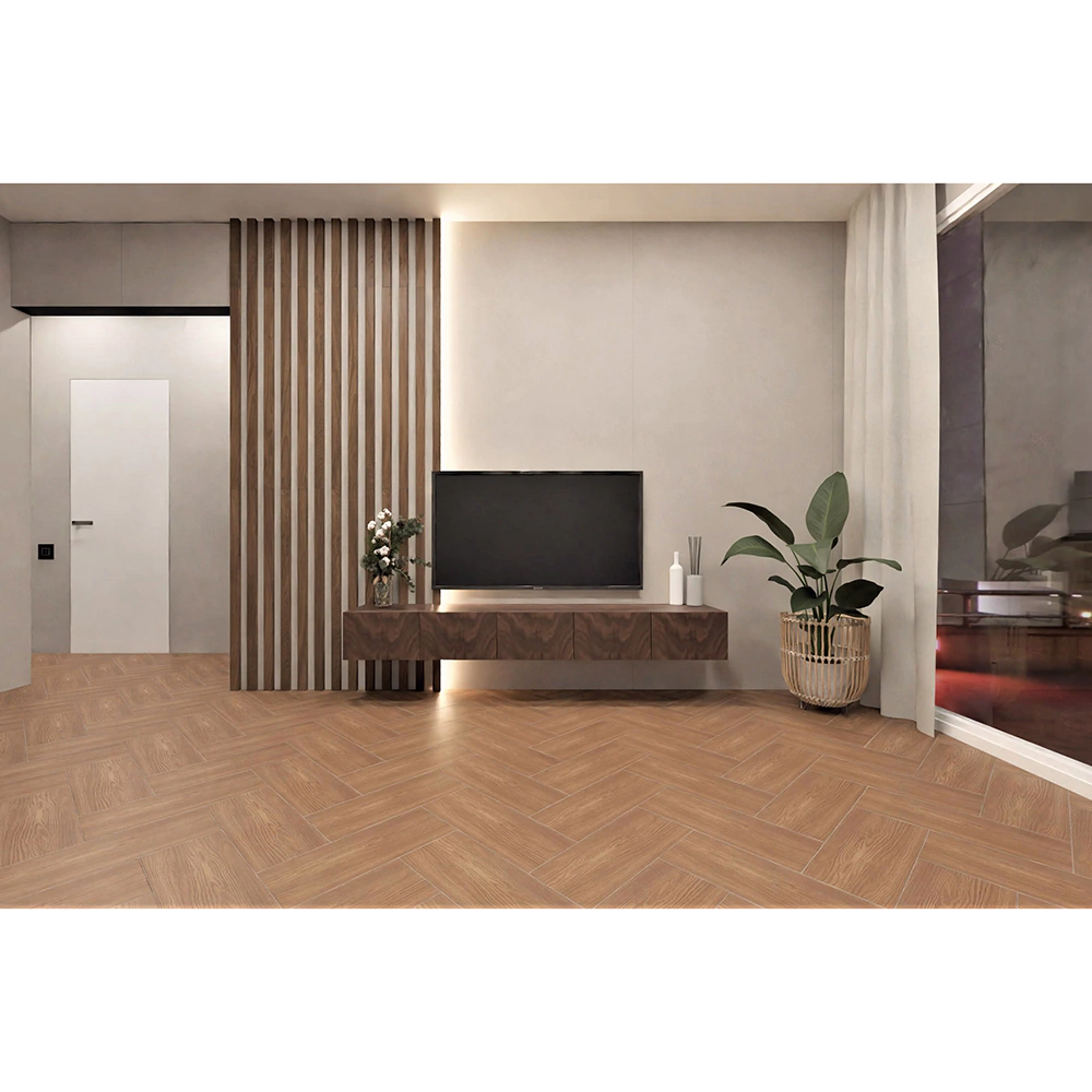 Керамогранит Фореста светло-коричневый матовый 20,1х50,2 см