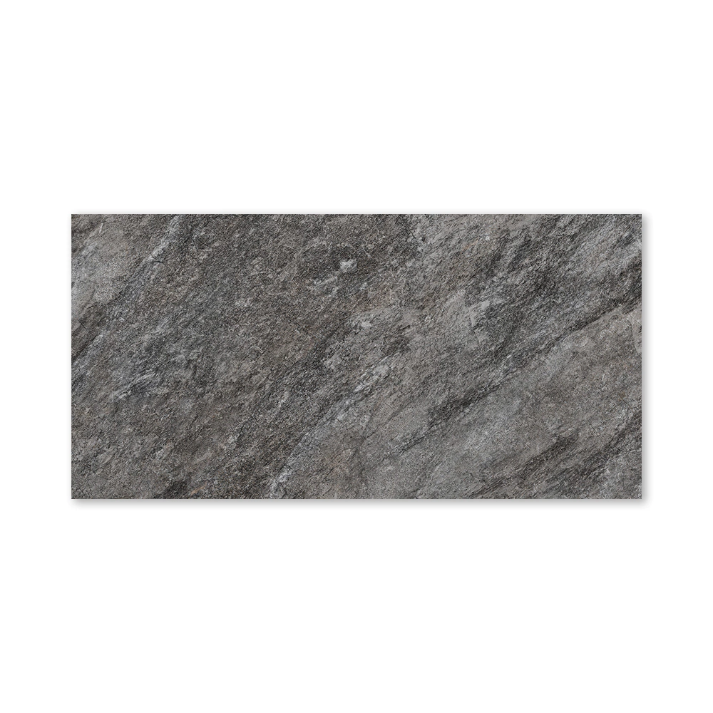 Керамогранит Тор темно-серый матовый 30х60 см ректификат