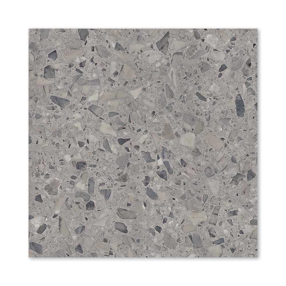 Керамогранит Терраццо серый матовый 59,8х59,8 см ректификат