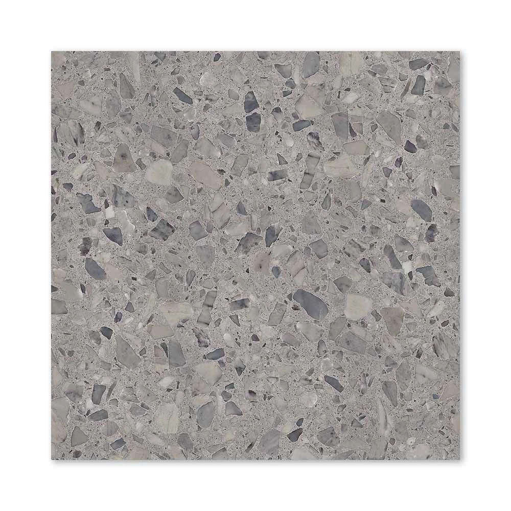 Керамогранит Терраццо серый матовый 59,8х59,8 см ректификат