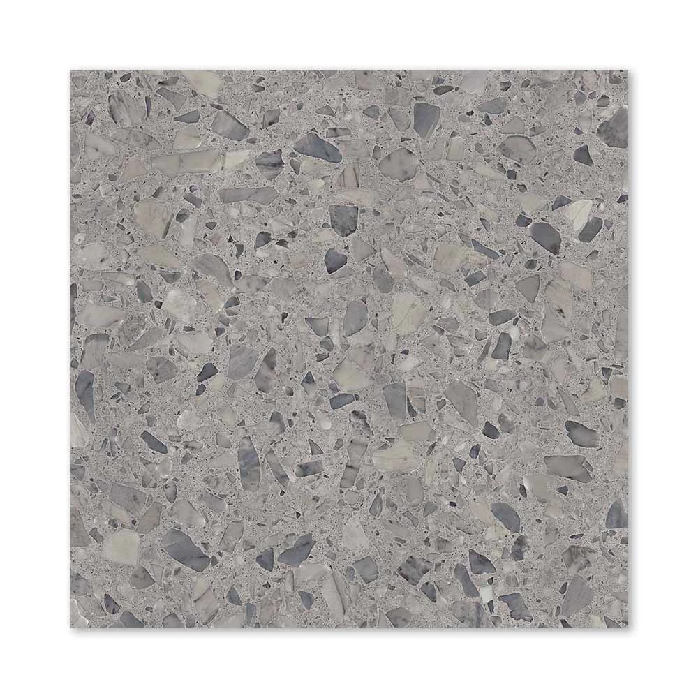Керамогранит Терраццо серый матовый 59,8х59,8 см ректификат