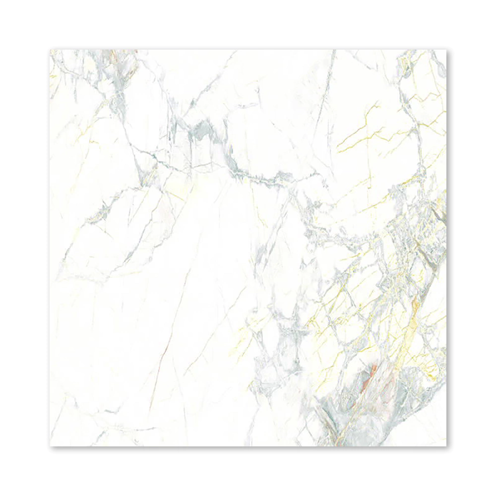 Керамогранит Игман белый матовый 60х60 см ректификат