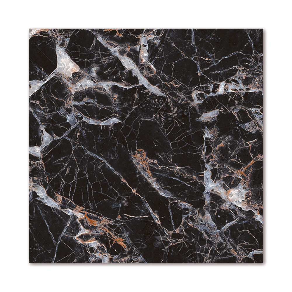 Керамогранит Борзонти черный матовый 60х60 см ректификат