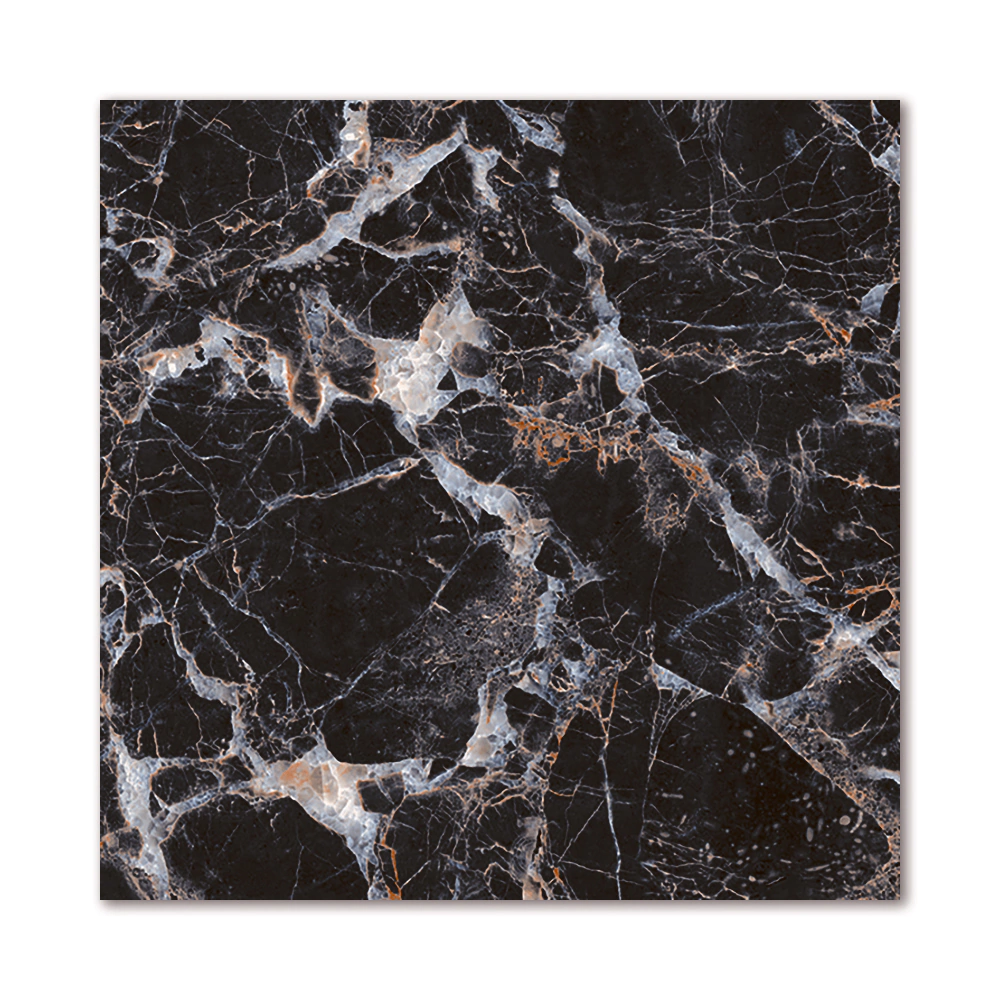 Керамогранит Борзонти черный матовый 60х60 см ректификат