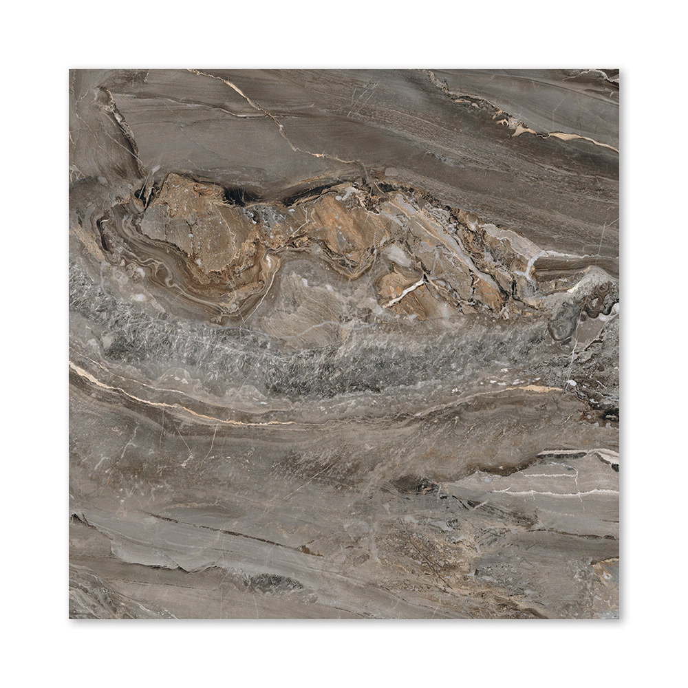 Керамогранит Ботэин коричневый матовый 59,7х59,7 см ректификат