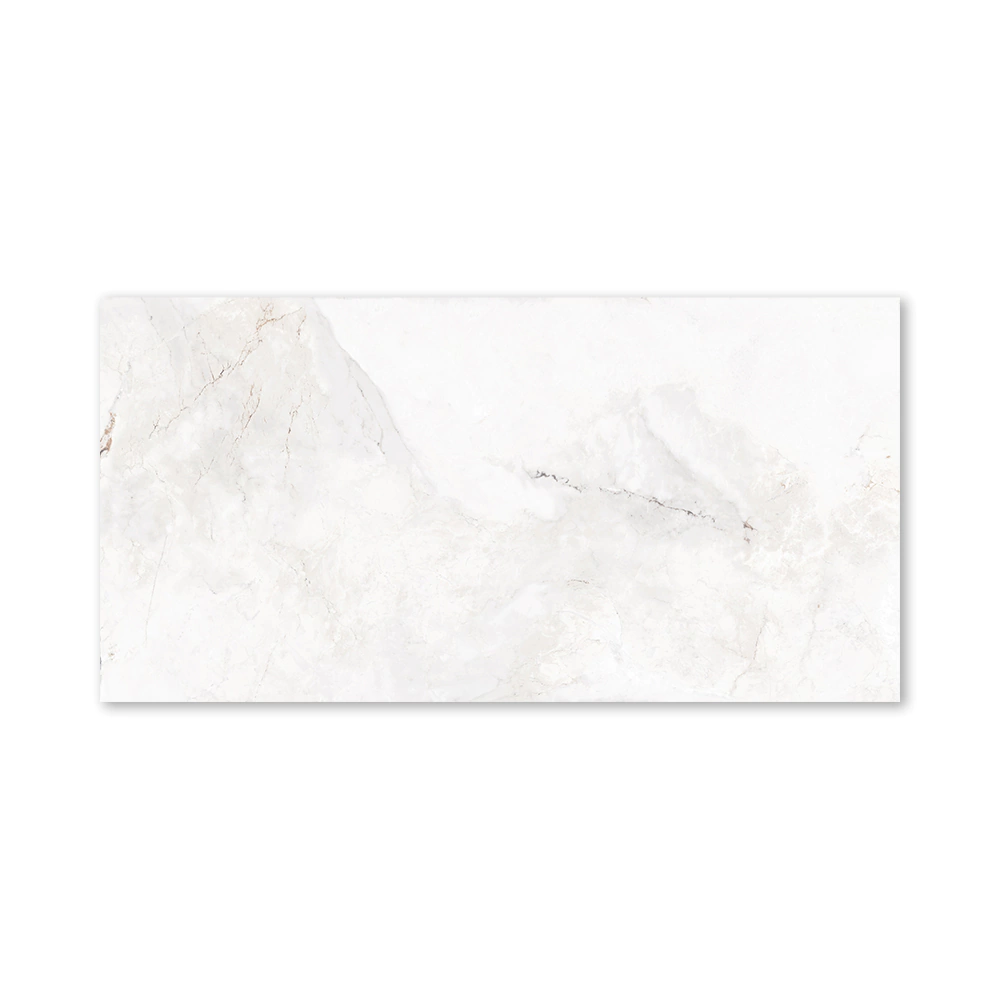 Керамогранит Альпи белый полированный 60х120 см ректификат