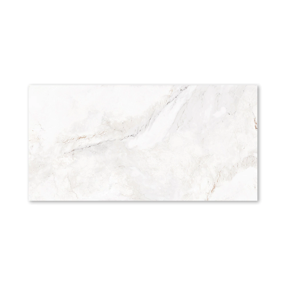 Керамогранит Альпи белый полированный 60х120 см ректификат