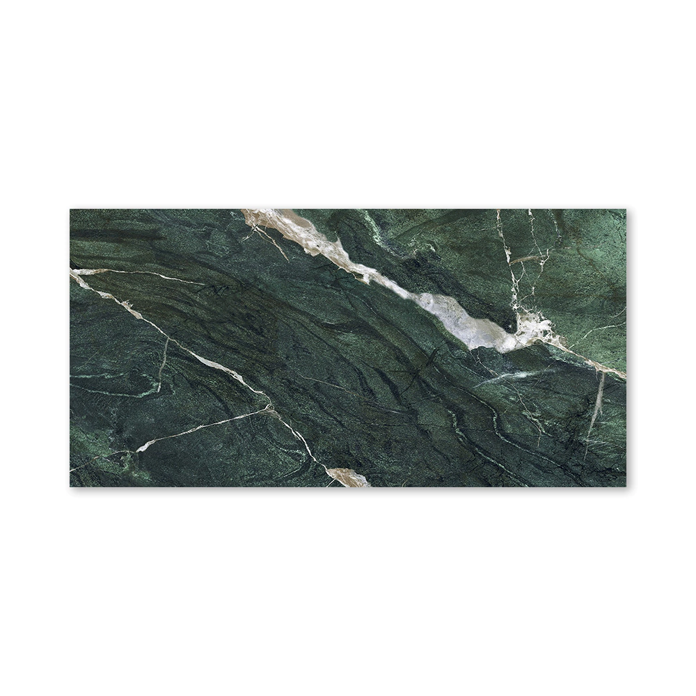 Керамогранит Камлин зелёный полированный 60х120 см ректификат