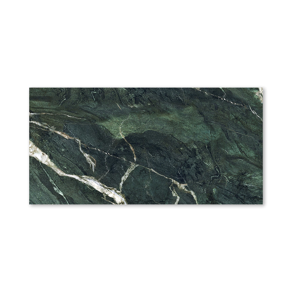 Керамогранит Камлин зелёный полированный 60х120 см ректификат