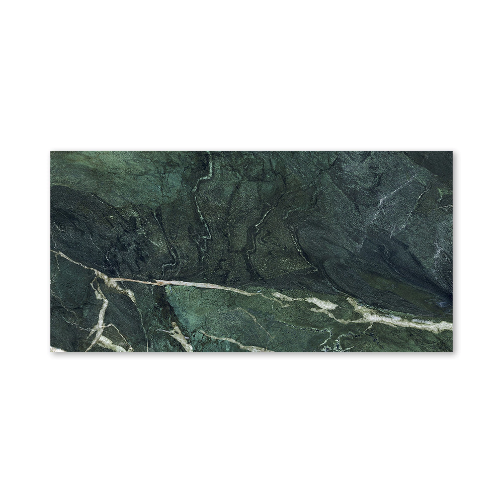 Керамогранит Камлин зелёный полированный 60х120 см ректификат