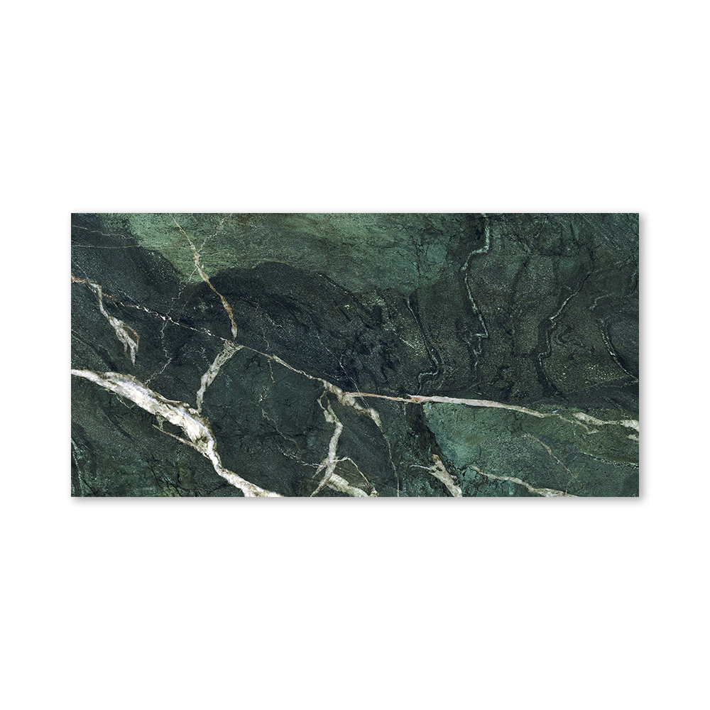 Керамогранит Камлин зелёный полированный 60х120 см ректификат