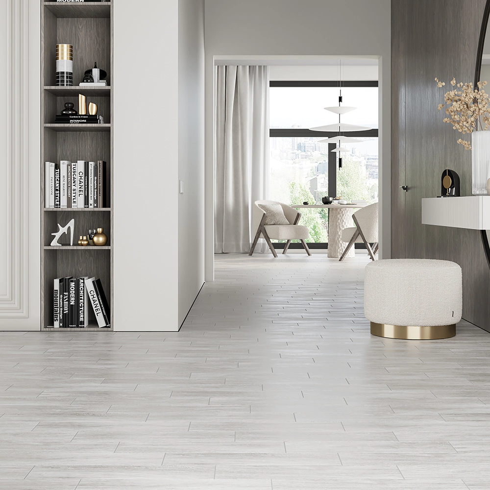 Керамогранит Нордлэнд серый матовый 12,5х50 см