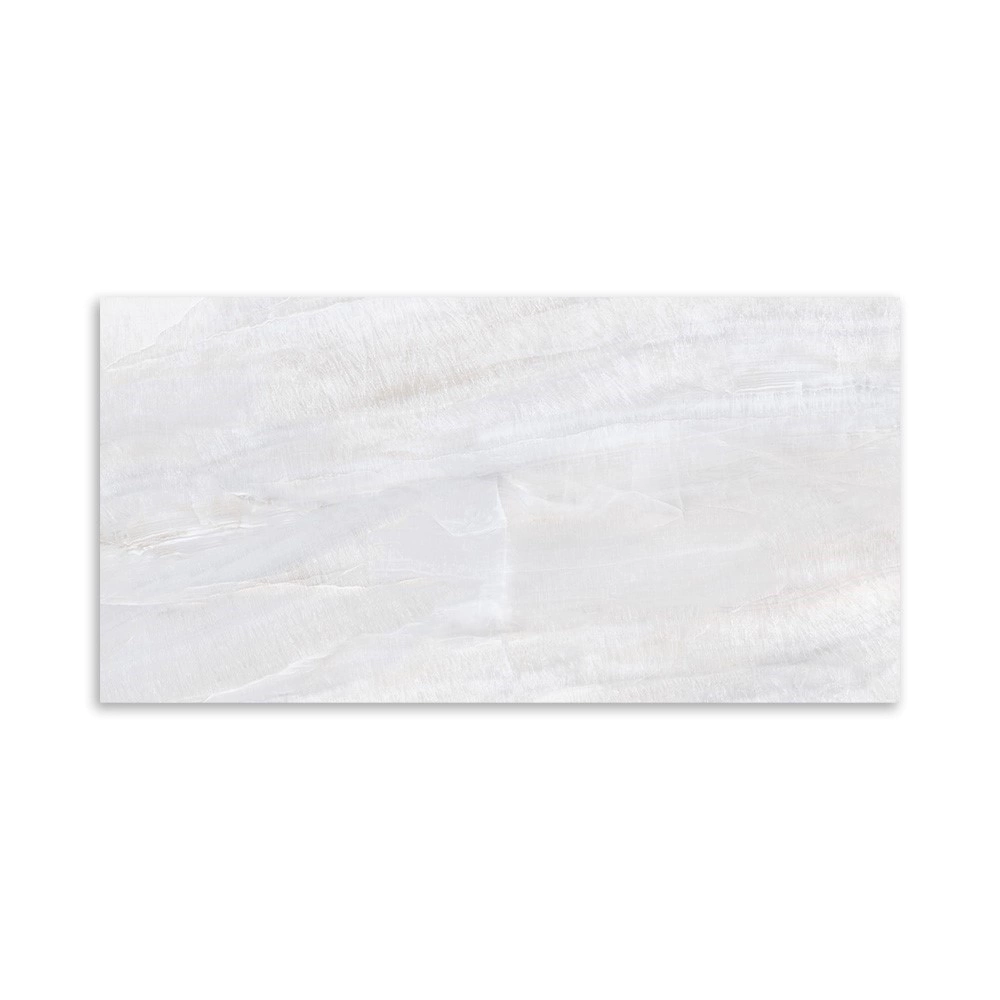 Керамогранит Хеликс белый полированный 60х120 см ректификат