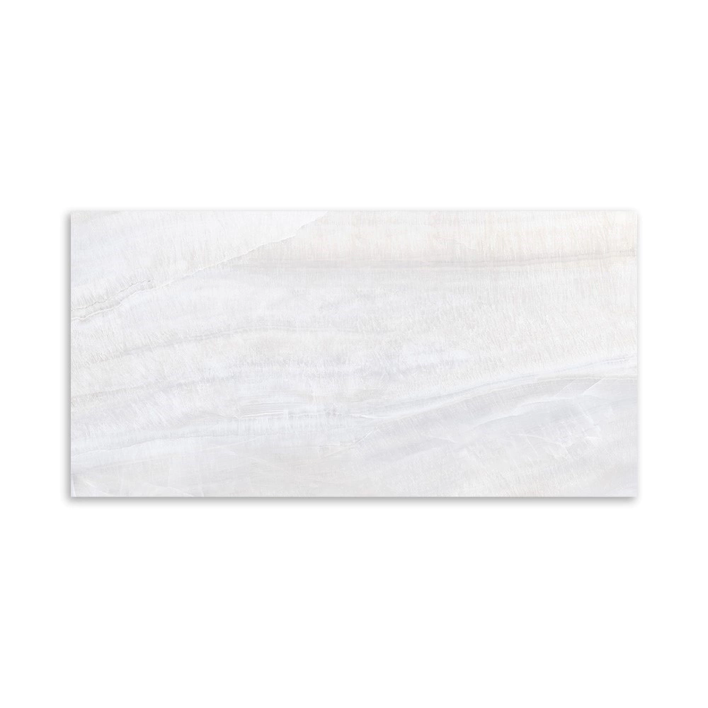 Керамогранит Хеликс белый полированный 60х120 см ректификат