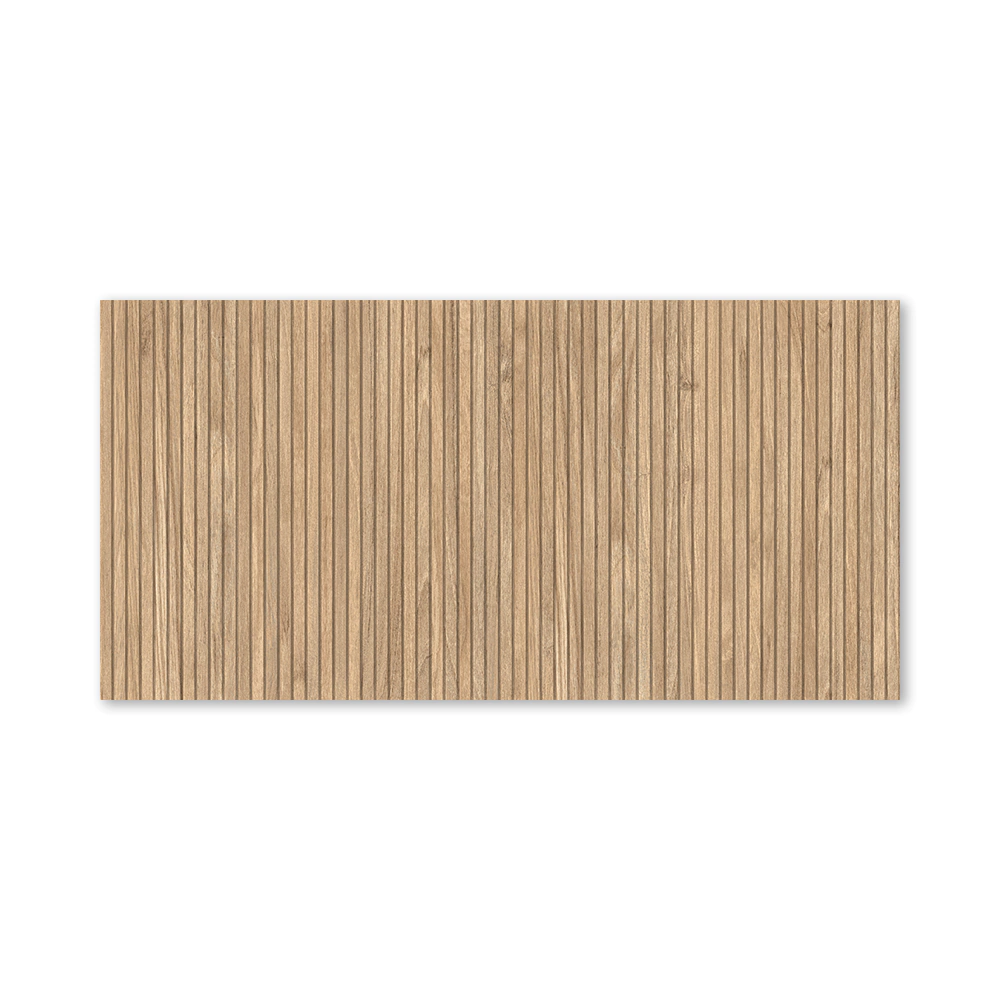 Керамогранит Ганновер Клем оак рейка матовый 60х120 см ректификат