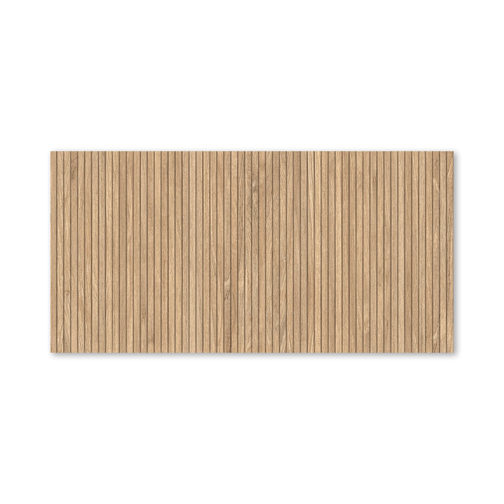 Керамогранит Ганновер Клем оак рейка матовый 60х120 см ректификат