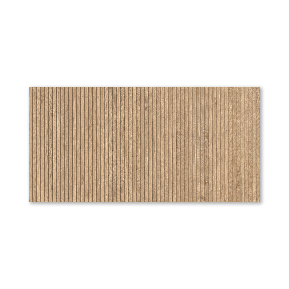 Керамогранит Ганновер Клем оак рейка матовый 60х120 см ректификат