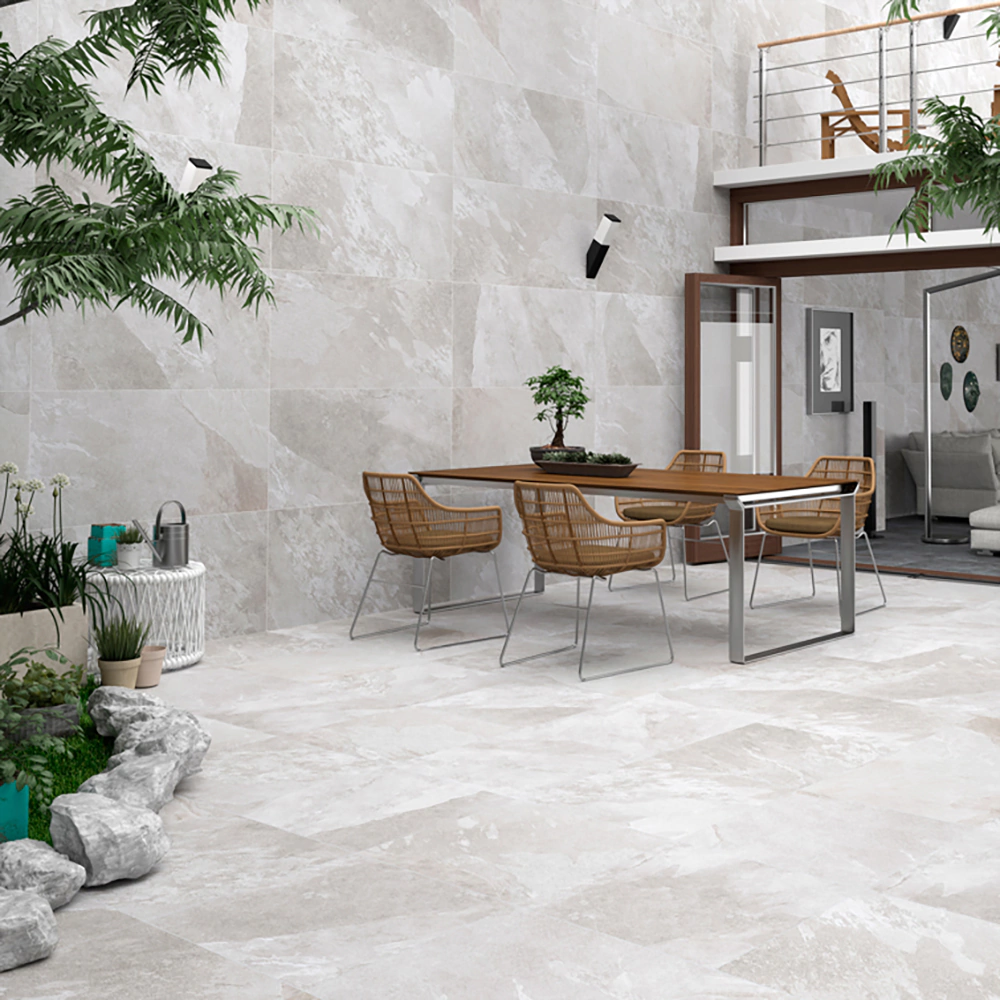 Керамогранит Аксис белый матовый 100х100 см ректификат