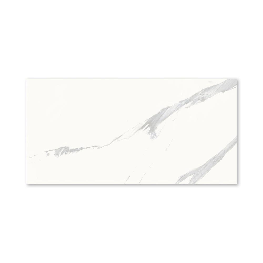 Керамогранит Калакатта Кальма белый полированный 60х120 см ректификат