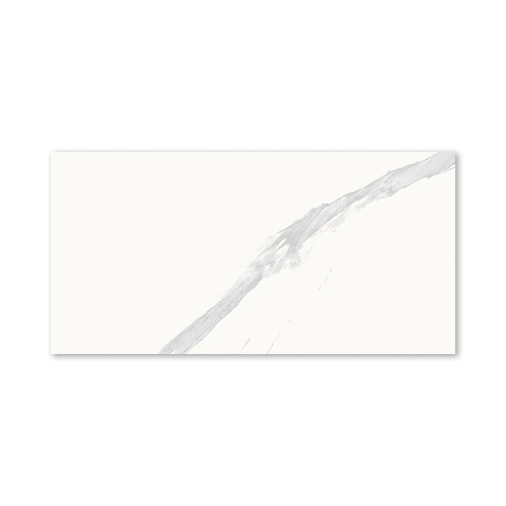 Керамогранит Калакатта Кальма белый полированный 60х120 см ректификат