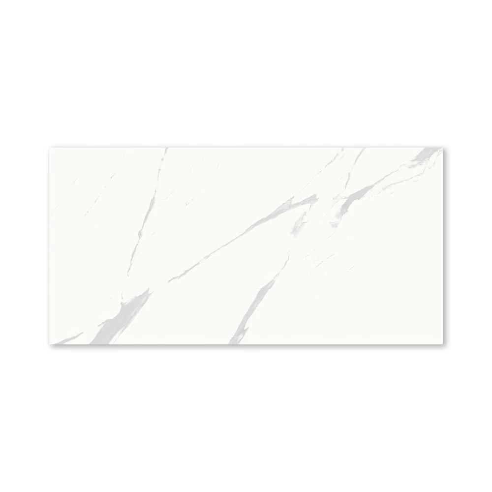 Керамогранит Калакатта Кальма белый полированный 60х120 см ректификат