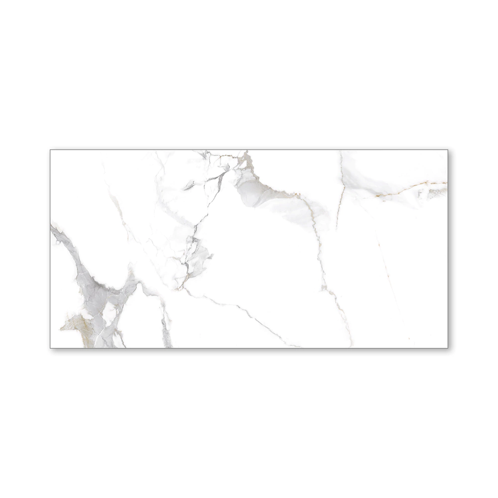 Керамогранит Калакатта Империал белый матовый 40х80 см ректификат