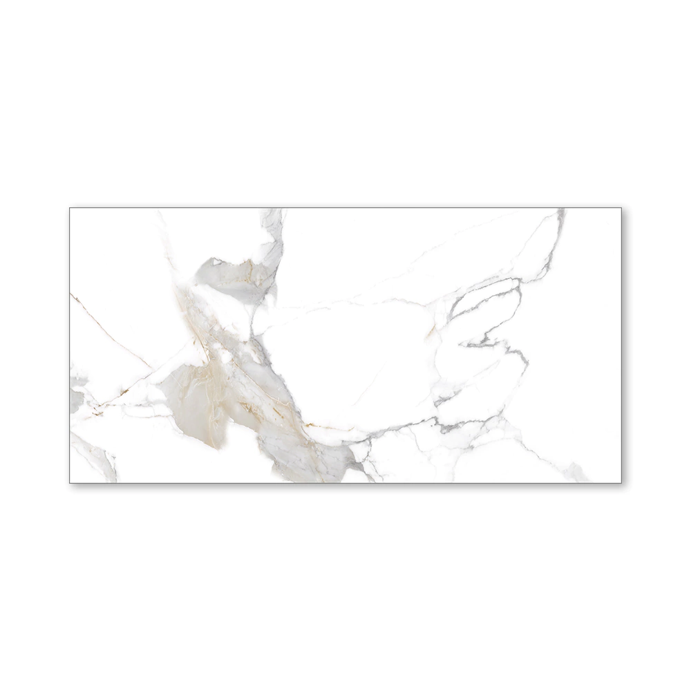 Керамогранит Калакатта Империал белый матовый 40х80 см ректификат