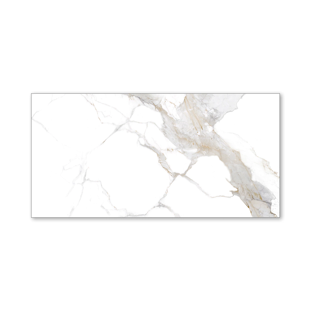 Керамогранит Калакатта Империал белый матовый 40х80 см ректификат