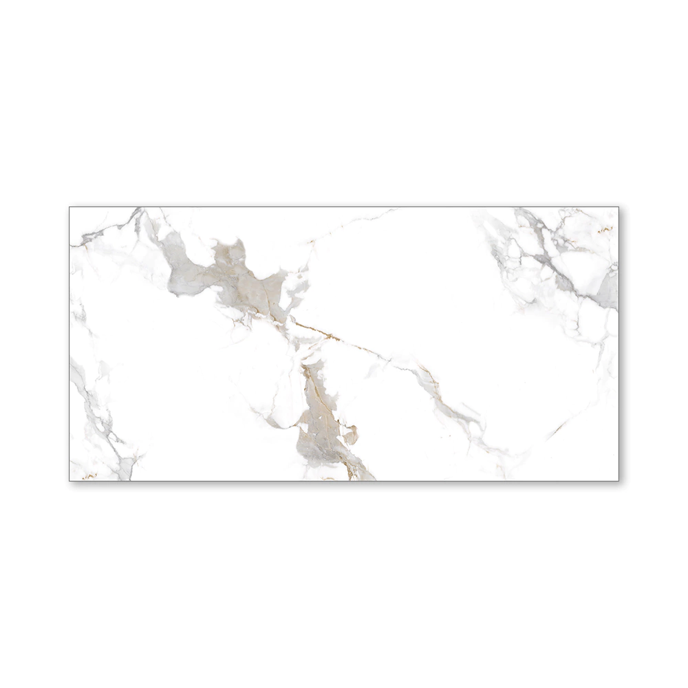 Керамогранит Калакатта Империал белый матовый 40х80 см ректификат