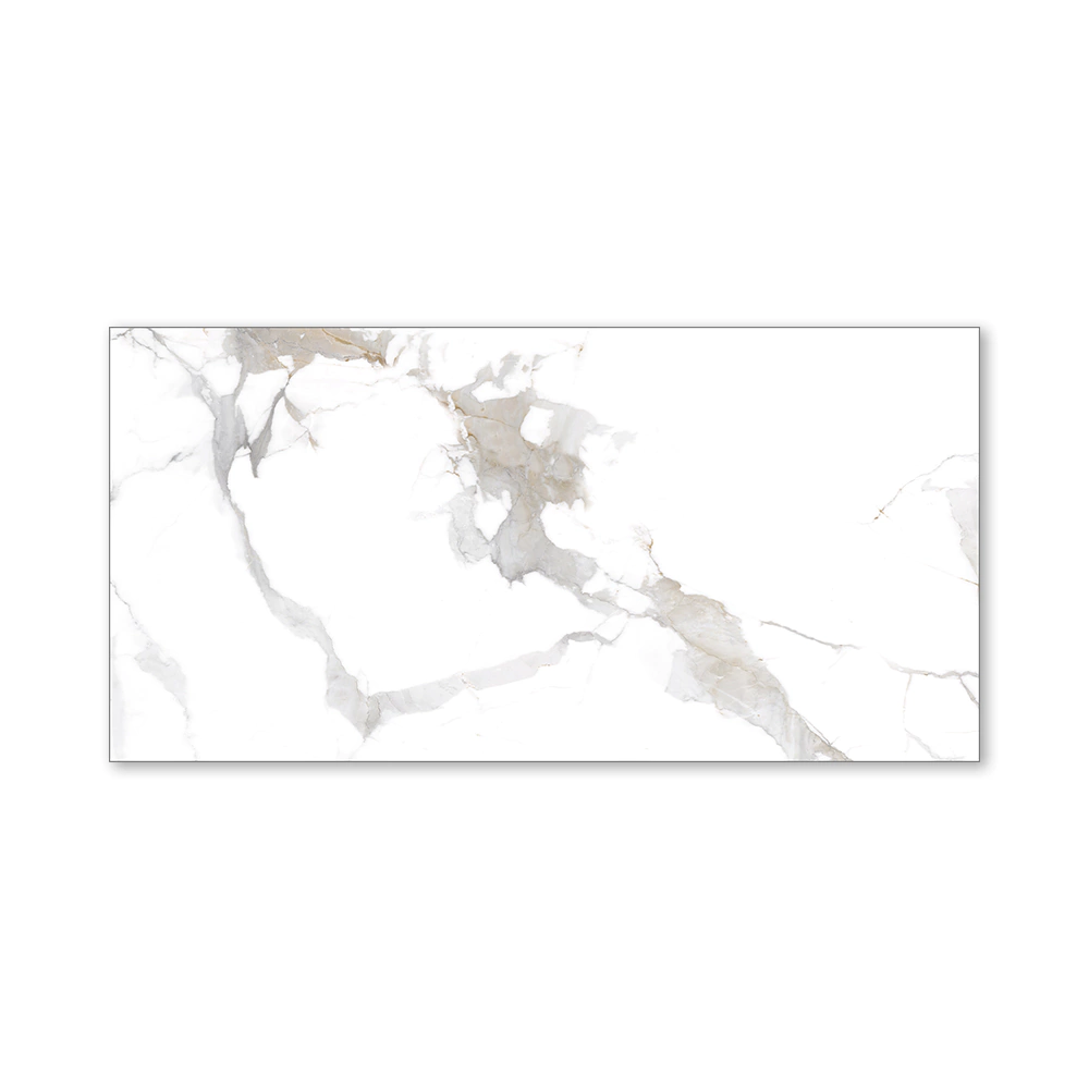 Керамогранит Калакатта Империал белый матовый 40х80 см ректификат