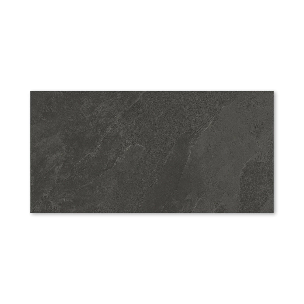 Керамогранит Ньютон черный Сахарный эффект 40х80 см ректификат