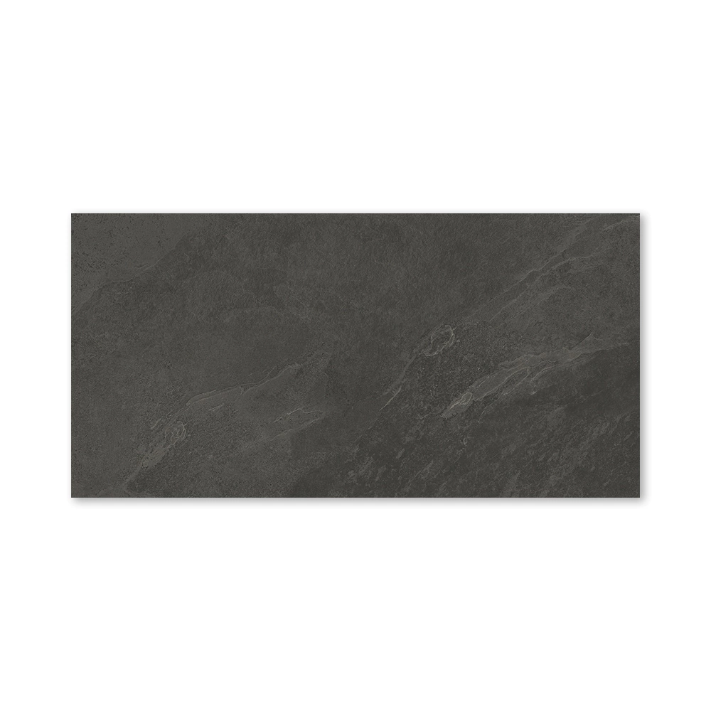 Керамогранит Ньютон черный Сахарный эффект 40х80 см ректификат