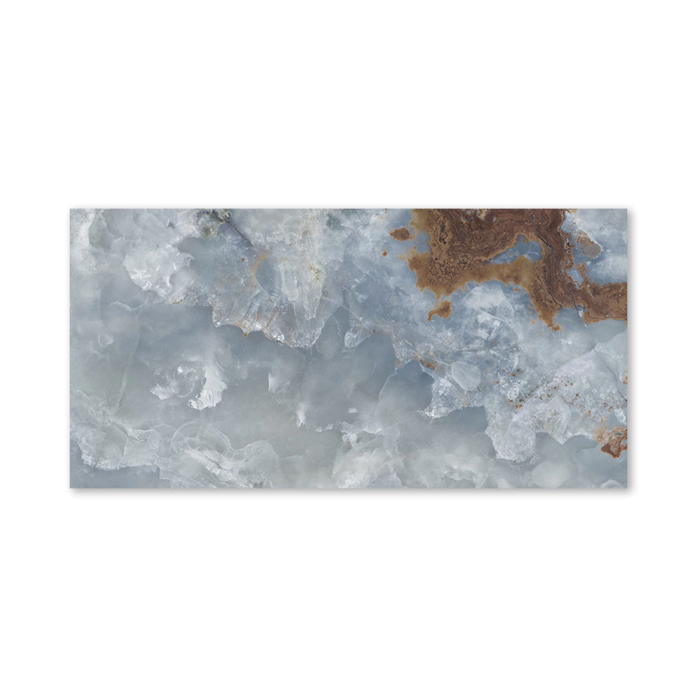 Керамогранит Мунлайт синий матовый sugar-carving 40х80 см ректификат