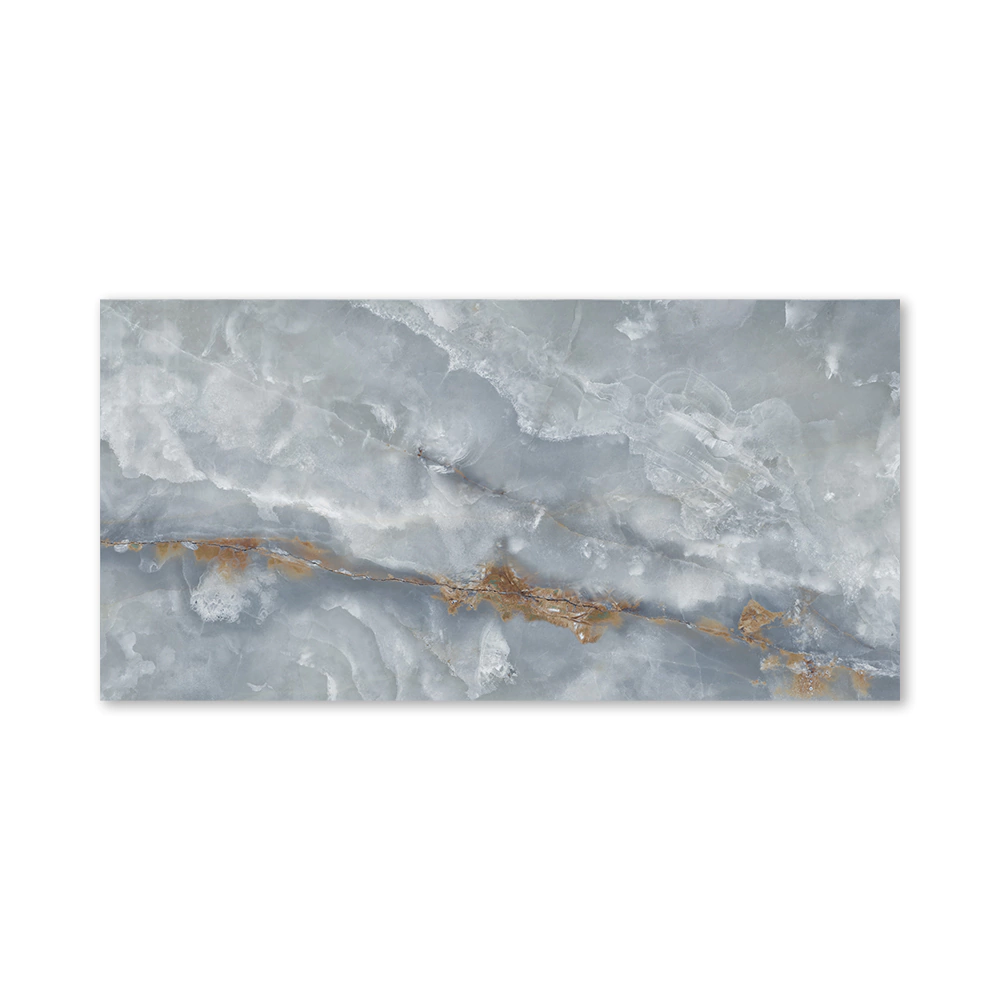 Керамогранит Мунлайт синий матовый sugar-carving 40х80 см ректификат