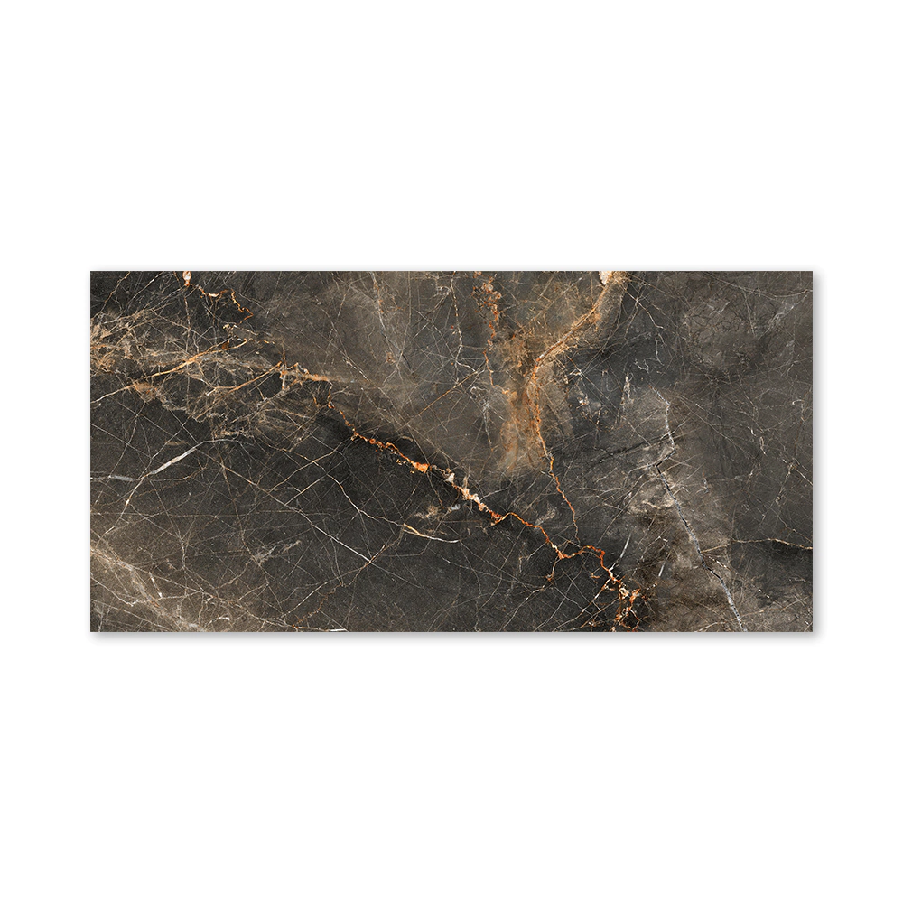 Керамогранит Максимус черный матовый карвинг 40х80 см ректификат