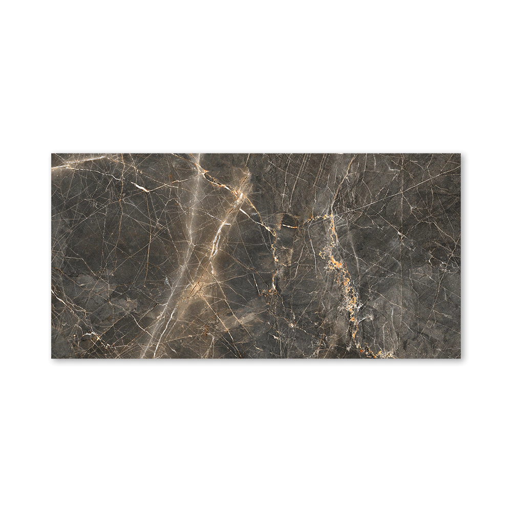 Керамогранит Максимус черный матовый карвинг 40х80 см ректификат