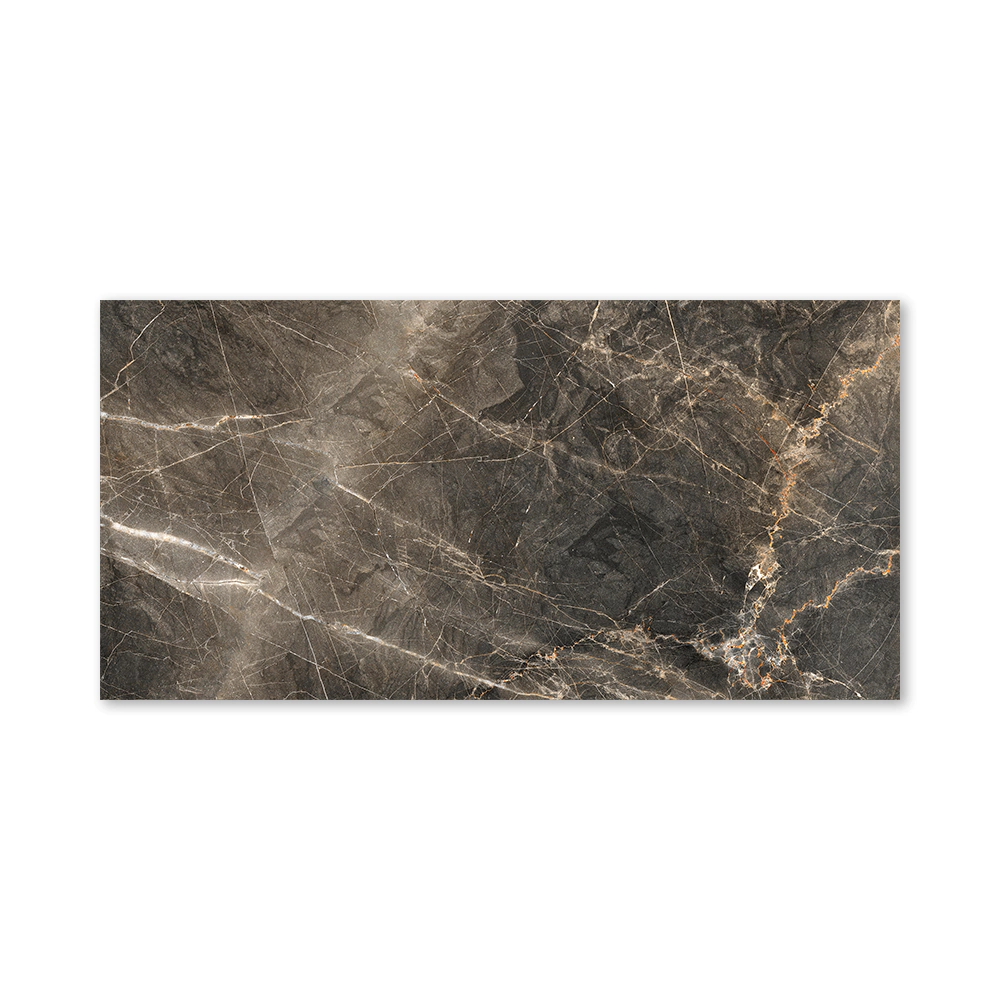 Керамогранит Максимус черный матовый карвинг 40х80 см ректификат