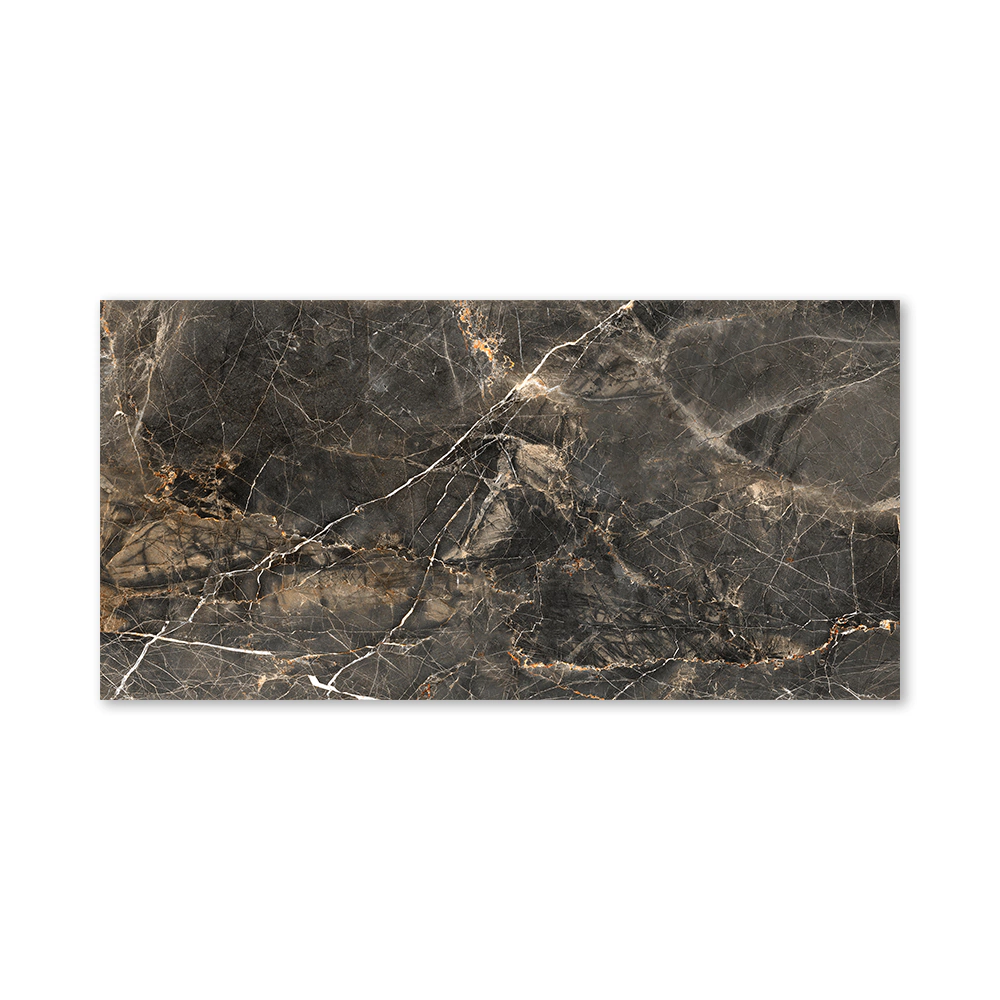 Керамогранит Максимус черный матовый карвинг 40х80 см ректификат