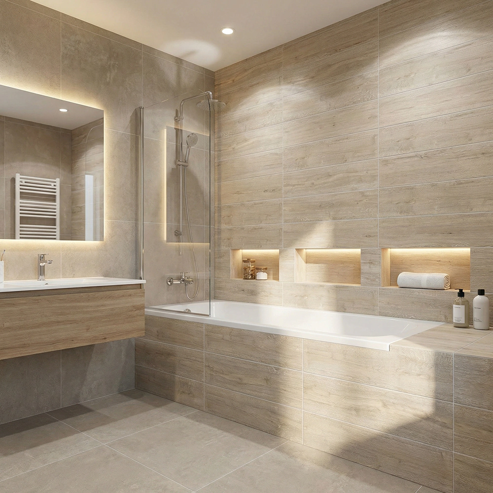 Керамогранит Цементино грейдж матовый 60х60 см ректификат