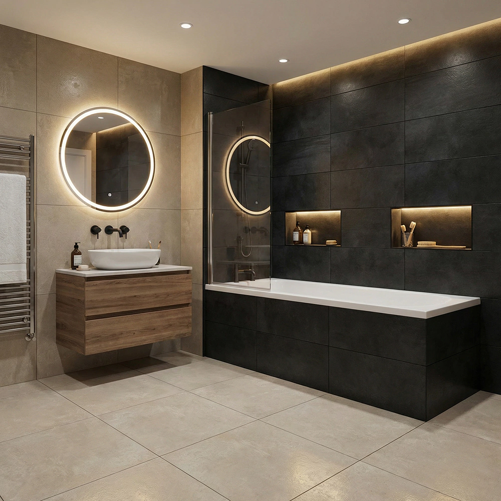 Керамогранит Цементино грейдж матовый 60х60 см ректификат