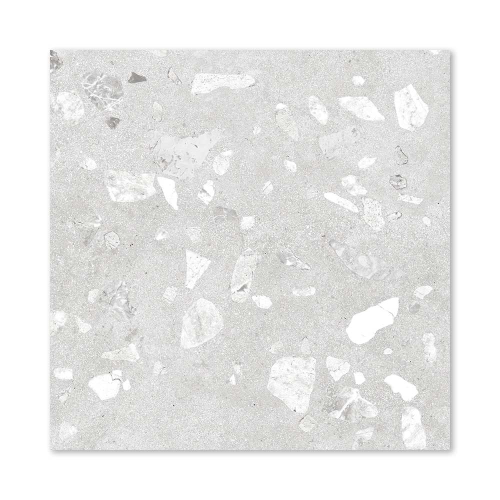 Керамогранит Терраццо серый матовый 45х45 см